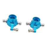 Maxbell RC Car Steering Rear Hub Carrier for 1/28 WLtoys K969 K989 Kits Blue