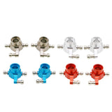 Maxbell RC Car Steering Rear Hub Carrier for 1/28 WLtoys K969 K989 Kits Blue