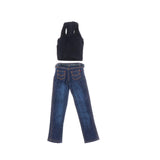 Maxbell 1/ Vest Jeans Set Male Suit for Action Figures sports vest set