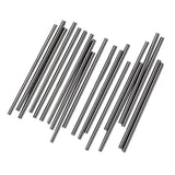 Maxbell 20pcs HSS Lathe Rod Solid Shaft Bar for Model Car 100x4mm