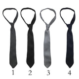 Maxbell 1/6 Scale Tie Necktie Neckwear for 12INCH Male Action Figure Black-white