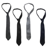 Maxbell 1/6 Scale Tie Necktie Neckwear for 12INCH Male Action Figure Black-white