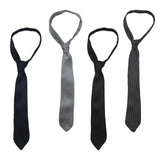 Maxbell 1/6 Scale Tie Necktie Neckwear for 12INCH Male Action Figure Black-white