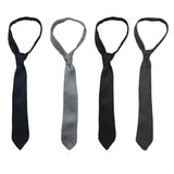 Maxbell 1/6 Scale Tie Necktie Neckwear for 12INCH Male Action Figure Black-white
