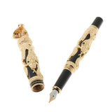 Maxbell Luxury Fountain Pen Gift Smooth Elegant Writing Calligraphy  Gold