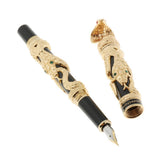 Maxbell Luxury Fountain Pen Gift Smooth Elegant Writing Calligraphy  Gold