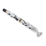 Maxbell Luxury Fountain Pen Gift Smooth Elegant Writing Calligraphy  Silver