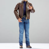Maxbell 1/6 Scale Soldiers Trendy Leather Set for Phicen 12in Action Figure Doll C