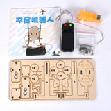 Maxbell 3D Wooden Puzzle Mechanical Model Robot DIY Craft Kits for Kids Adults