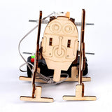 Maxbell 3D Wooden Puzzle Mechanical Model Robot DIY Craft Kits for Kids Adults