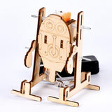 Maxbell 3D Wooden Puzzle Mechanical Model Robot DIY Craft Kits for Kids Adults
