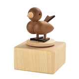 Maxbell Rotating Animal Eight Music Box Creative Festival Gift Decor bird