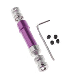 Maxbell Metal Rear Axle CVD Drive Shaft for 1/12 Wltoys 12428 12423 12628 Purple