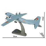 Maxbell 1:100 Scale Y-9 Military Transport Aircraft Military Diecast Model Toy Gift