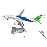 Maxbell 1:120 C919 Commercial Aircraft Plane Military Diecast Model Toy Gifts