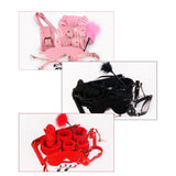 10Pieces Exotic Accessories SM Sex Toys for Women/Couples Adult Games Pink