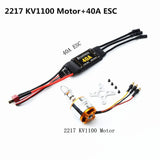 A2217 Brushless Motor 40A ESC With T Plug & 3.5mm Banana Connectors KV1100