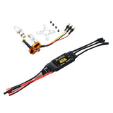 A2217 Brushless Motor 40A ESC With T Plug & 3.5mm Banana Connectors KV1100