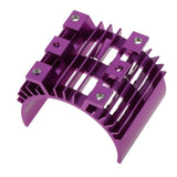 RC Car Metal Motor Radiator Cooling Heat Sink for 1/14 WLTOYS 144001 purple