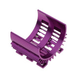 RC Car Metal Motor Radiator Cooling Heat Sink for 1/14 WLTOYS 144001 purple