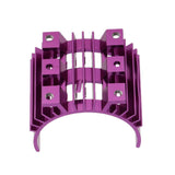 RC Car Metal Motor Radiator Cooling Heat Sink for 1/14 WLTOYS 144001 purple