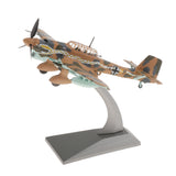 2pcs 1/72 Dassault Rafale Plane Fighter Alloy & JU87   Diecast Aircraft