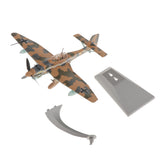 2pcs 1/72 Dassault Rafale Plane Fighter Alloy & JU87   Diecast Aircraft