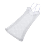 8x1/6 Mesh Strap Dress Women Clothes for 12'' Action Figure Accessories White