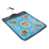 Maxbell Maxbell Light Up Dance Mat Arcade Style Dance Games Built in Music Tracks Blue