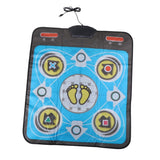 Maxbell Maxbell Light Up Dance Mat Arcade Style Dance Games Built in Music Tracks Blue