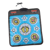 Maxbell Maxbell Light Up Dance Mat Arcade Style Dance Games Built in Music Tracks Blue