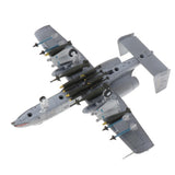 2x 1/72 Dassault Rafale Plane Fighter & 1/100 A-10 Attack Diecast Aircraft