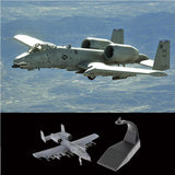 2x 1/72 Dassault Rafale Plane Fighter & 1/100 A-10 Attack Diecast Aircraft
