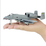2x 1/72 Dassault Rafale Plane Fighter & 1/100 A-10 Attack Diecast Aircraft