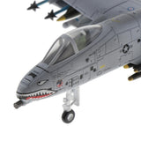 2x 1/72 Dassault Rafale Plane Fighter & 1/100 A-10 Attack Diecast Aircraft