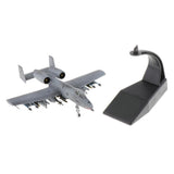 2x 1/72 Dassault Rafale Plane Fighter & 1/100 A-10 Attack Diecast Aircraft