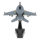 3pcs 1:100 F/A-18 Strike Helicopter Diecast Army Model & Dispaly Stand Decor