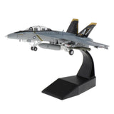 3pcs 1:100 F/A-18 Strike Helicopter Diecast Army Model & Dispaly Stand Decor