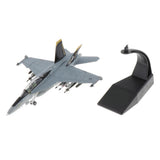 3pcs 1:100 F/A-18 Strike Helicopter Diecast Army Model & Dispaly Stand Decor