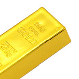80PCS Fake Gold Bullion Bar Paperweight Door Stop for Childen Kids Toy Gift