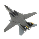 2x 1/72 Dassault Rafale Plane Fighter & 1/100 F-14 Tomcat Diecast Aircraft