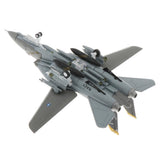 2x 1/72 Dassault Rafale Plane Fighter & 1/100 F-14 Tomcat Diecast Aircraft