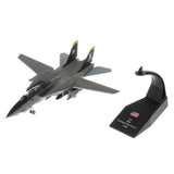 2x 1/72 Dassault Rafale Plane Fighter & 1/100 F-14 Tomcat Diecast Aircraft