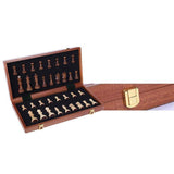 45x45cm Standard Game Classic Wooden Chess Set Foldable Board Gift