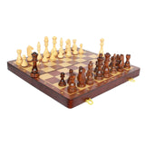 45x45cm Standard Game Classic Wooden Chess Set Foldable Board Gift