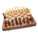 45x45cm Standard Game Classic Wooden Chess Set Foldable Board Gift
