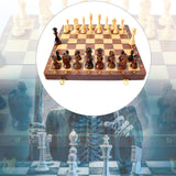 45x45cm Standard Game Classic Wooden Chess Set Foldable Board Gift
