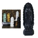 Virgin Mary Statue Religious Home Decor Sculpture Catholic Figure Black