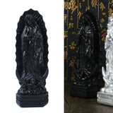 Virgin Mary Statue Religious Home Decor Sculpture Catholic Figure Black