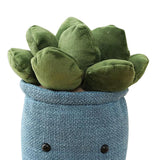 Maxbell 8 PCS Cute Lifelike Plush Green Potted Plants Plant Stuffed Toy Decors